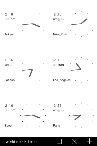 world+clock screenshot 4