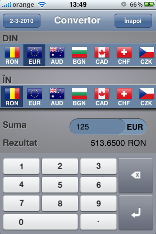 roValuta - Curs valutar BNR screenshot 4