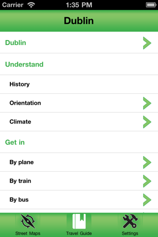 Dublin Offline Street Map screenshot 2