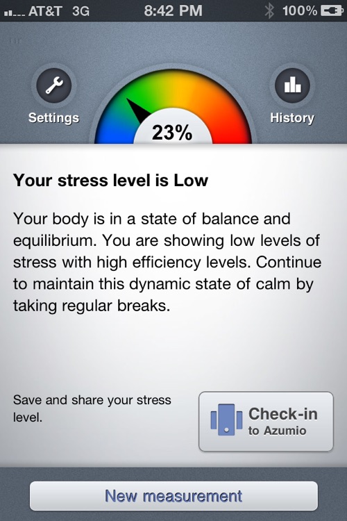 Stress Check Pro by Azumio screenshot-0