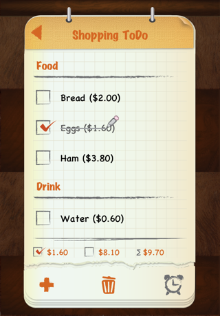 shopping to-do pro (grocery list) iphone screenshot 2