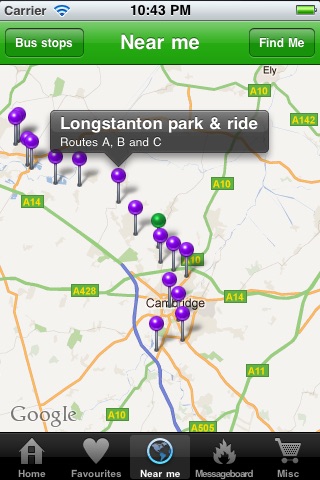 Cambridge Guided Busway - Timetable screenshot-3