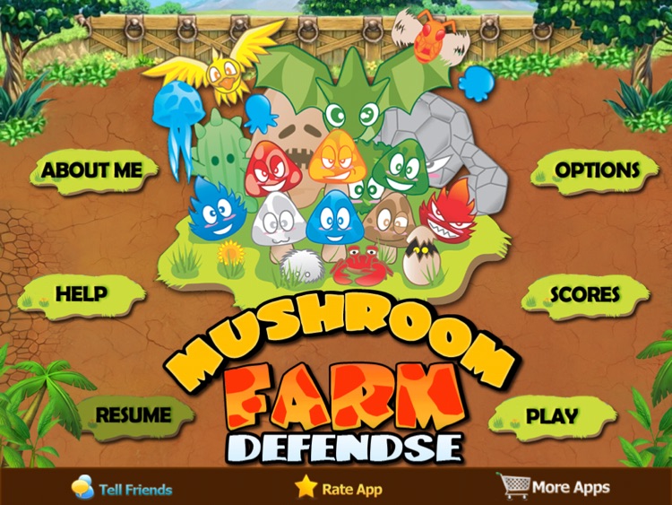 Mushroom Farm Defense HD