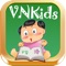 VNkids is an application teaching kids by sounds and picturesqueness