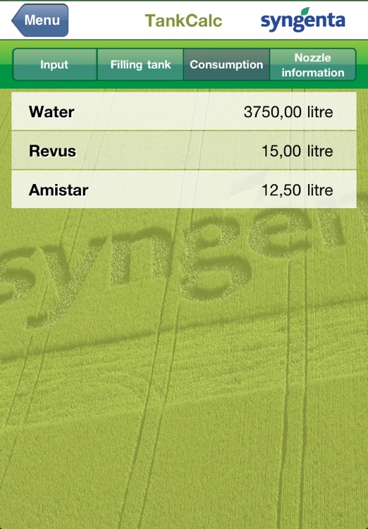 Syngenta TankCalc screenshot-3