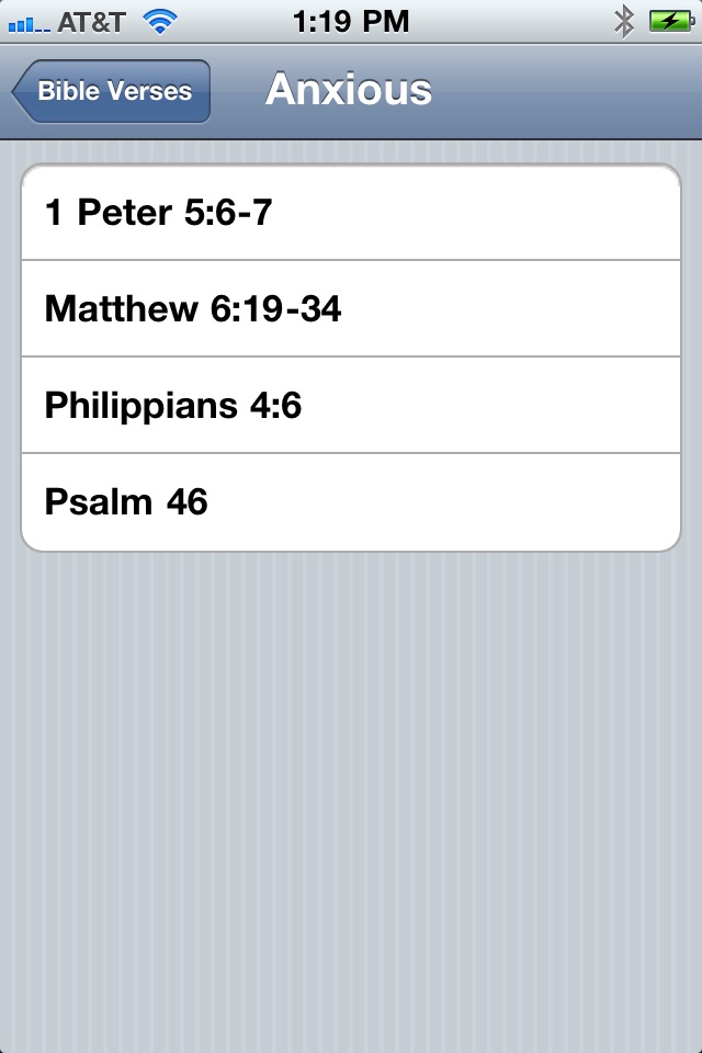 Bible Verses screenshot