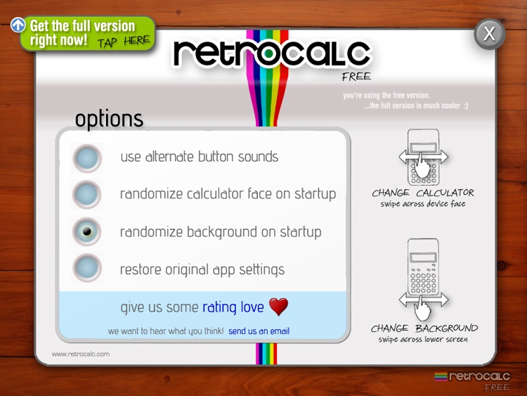 RetroCalc Free! screenshot-3
