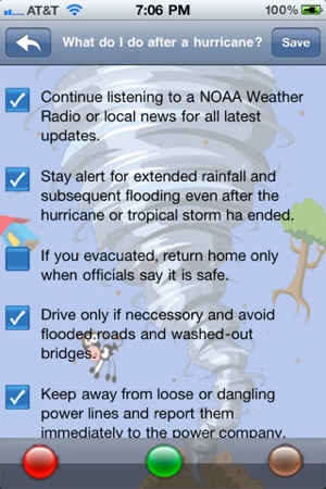 Hurricane Safety Checklist Lite(圖5)-速報App