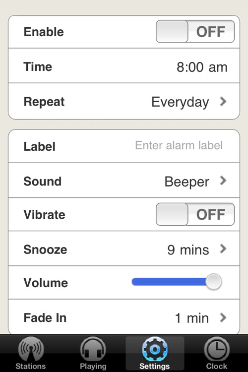 Alarm Clock + Radio HD screenshot-4