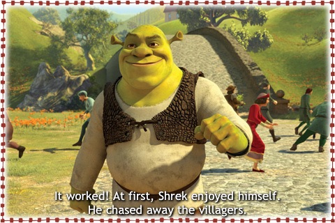 Shrek Forever After- Kids' Book HD screenshot-3