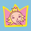Rita och måla med Prinsessan - för iPad