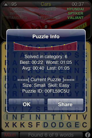 WordSearch Lite screenshot 4