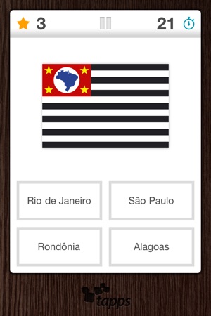 Que bandeira é esta?  - Quiz das bandeiras do Brasil (Name t(圖3)-速報App