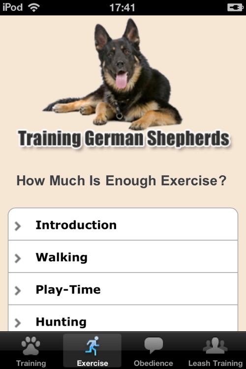Training German Shepherds