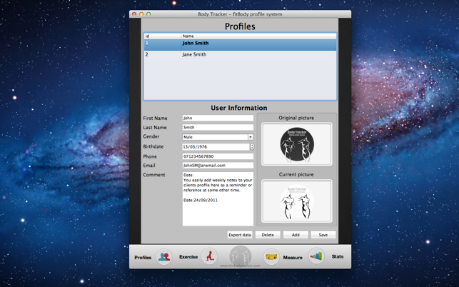 ‎Body Tracker on the Mac App Store