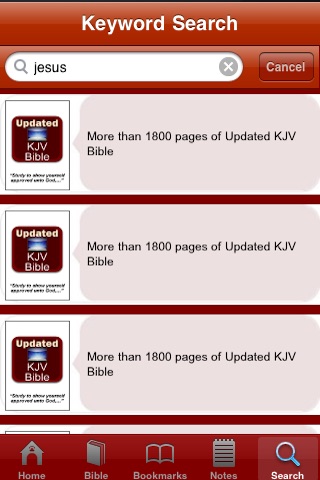 Updated KJV Bible Free Version screenshot 4