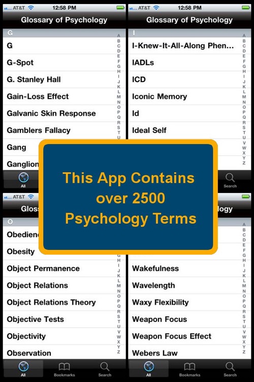 Glossary of Psychology screenshot-3