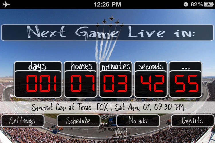 Next Game Live for NASCAR