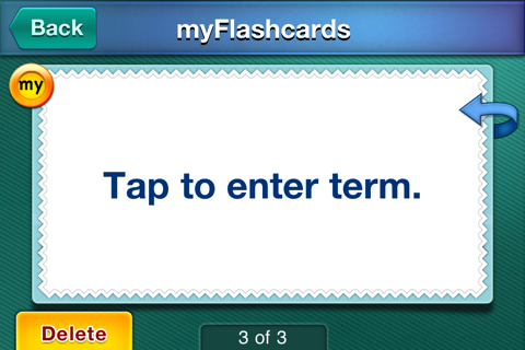 U.S. History myFlashcard Maker, HS Edition screenshot 3