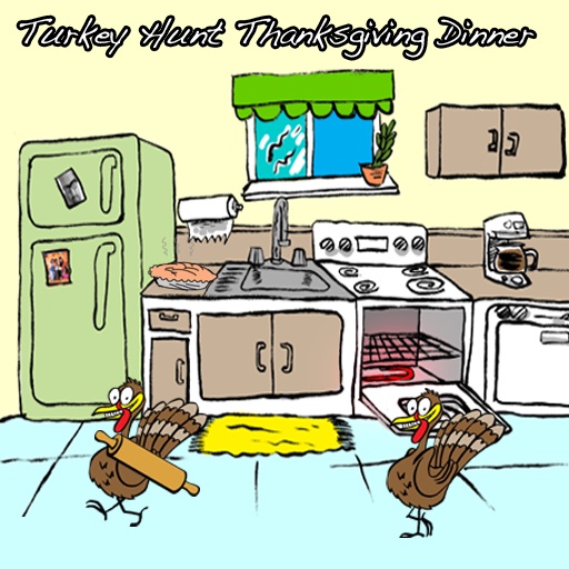 Turkey Hunt Thanksgiving Dinner icon