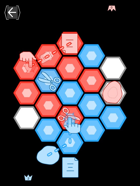 Hexagonal Rochambeau screenshot-3