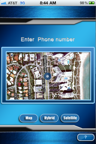 Cell Phone Locator Deluxe Screenshot 2