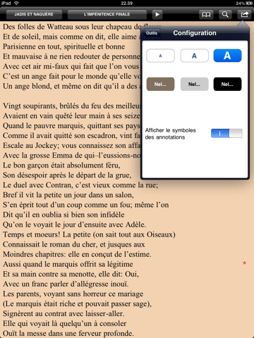 Verlaine: Poèmes - Volume 1 for iPad screenshot 3