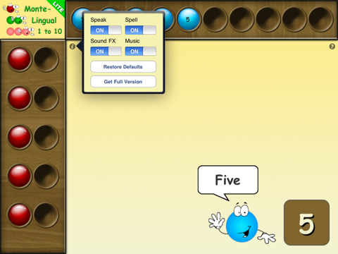 MonteLingual Lite - Montessori Counting 1 to 10 screenshot 3