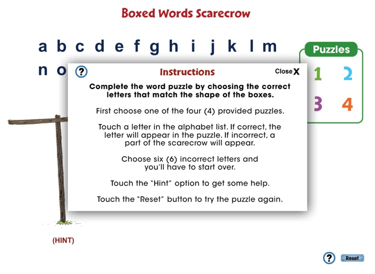 Scarecrow Word Puzzles screenshot-4