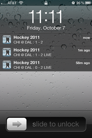 NHL Schedule 2009/10 screenshot 2