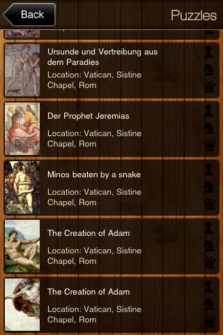 Michelangelo Jigsaw Puzzles screenshot 2