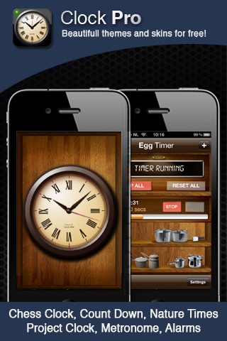 Clock Pro - Clocks, Timers and Alarm Clock screenshot-3