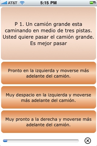 examen de conducción screenshot-3