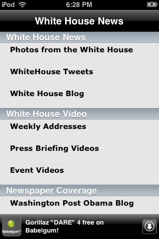 Obama Administration - White House News screenshot-3