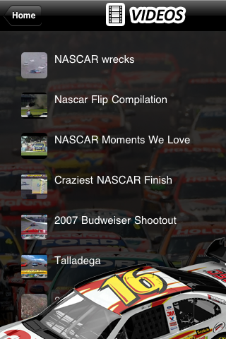 NASCAR News - Sprint Cup Auto Racing screenshot 3
