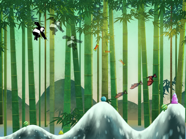 Flying Panda-Catch bandits HD