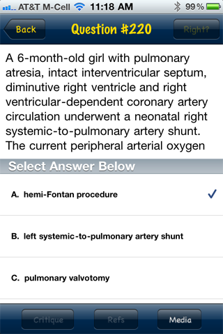 CardioThoracic Study Questions screenshot 3