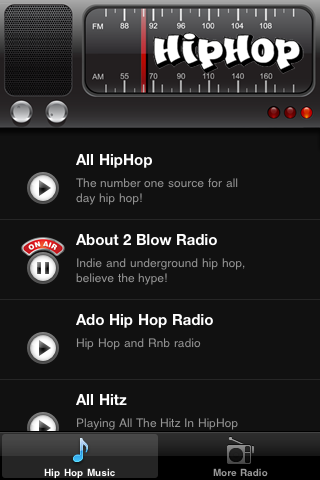 Hip Hop Radio FM - Mainstream & Underground screenshot 2