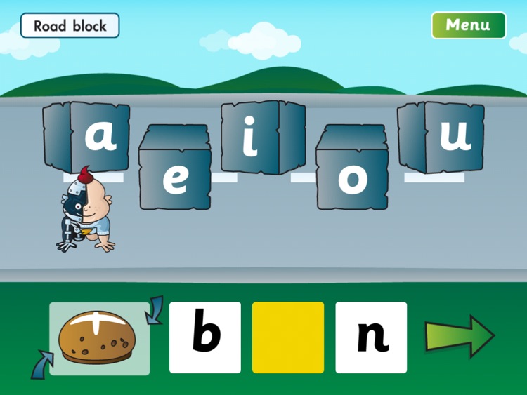 The Fab-Phonics 'Road Block' For iPad