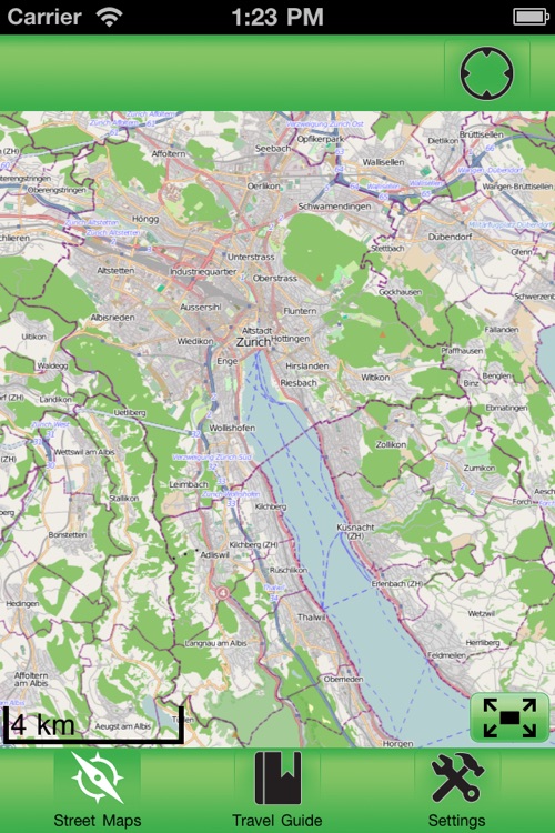 Zurich Offline Street Map