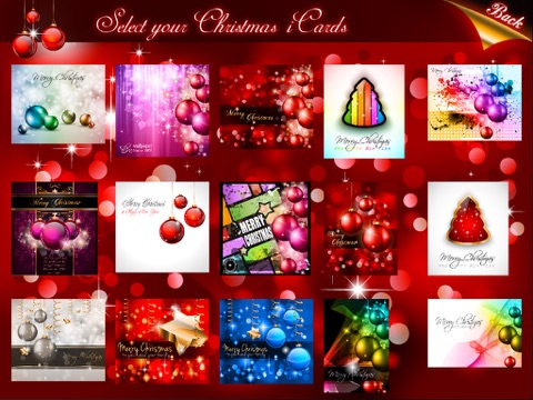 Christmas iCards HD LITE (for Greetings) screenshot 2