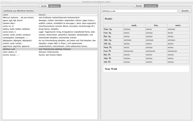 Navigium Lernsoftware Latein(圖4)-速報App