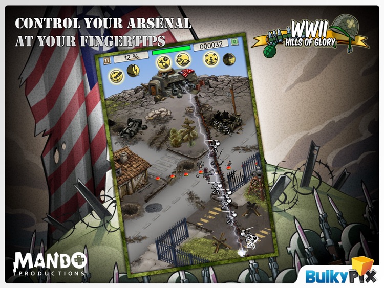 Hills of Glory: WWII HD Free