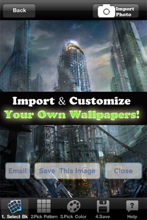 HD Glow HomeScreen Designer For iPhone4-Customize Your Home (圖3)-速報App