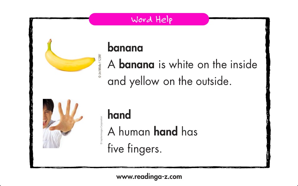 Bananas Sometimes - LAZ Reader [Level B–kindergarten] screenshot 3