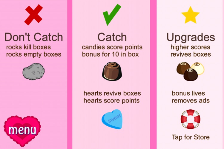 Candy Box - Valentine Action Game screenshot-4