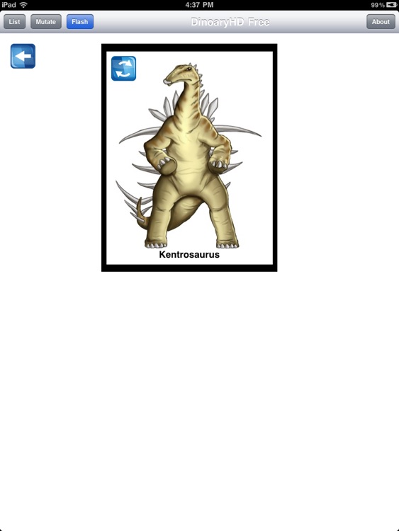 DinoaryHD Free - Learn about and mutate DINOSAURS from your iPad! screenshot-4
