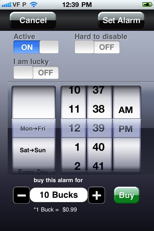 Wake Up with TimeIsMoney Alarm Clock