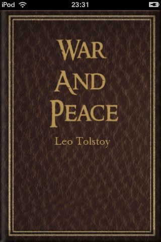 War and Peace by Leo Tolstoy (ebook)