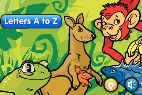 Alphabet Animals - Talking ABC Cards for Kids